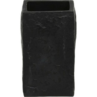 Ποτήρι Οδοντόβουρτσας Polyresin Μαύρο MRShome