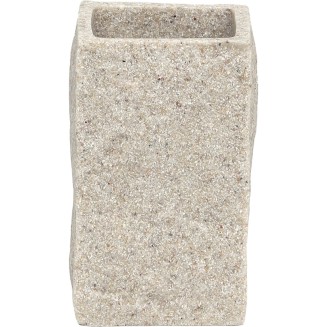 Ποτήρι Οδοντόβουρτσας Polyresin Μπέζ MRShome