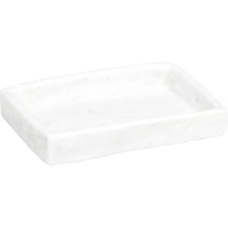 Σαπουνοθήκη Polyresin Λευκή MRShome