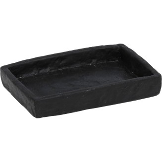 Σαπουνοθήκη Polyresin Μαύρη MRShome