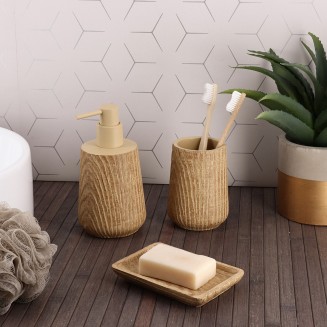 Σαπουνοθήκη Polyresin Μπέζ MRShome