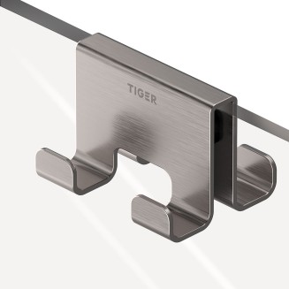 Άγκιστρο Τετραπλό 6-8mm Tiger Caddy Brushed Stainless Steel 800295