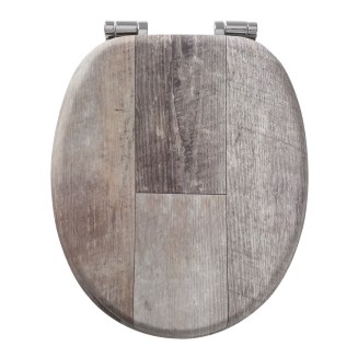 Καπάκι Λεκάνης Tiger Old Wood Mdf Brown 800611