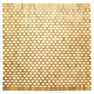 Πατάκι Μπάνιου 60x60 Sealskin Woodblock Teak
