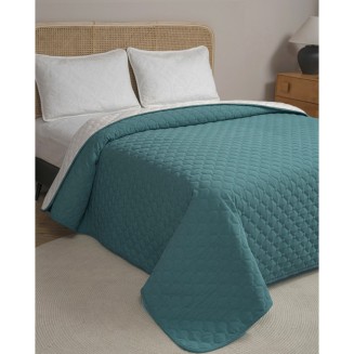 Κουβερλί Chenille Υπέρδιπλο 220x240 Adam Home Mistral Petrol