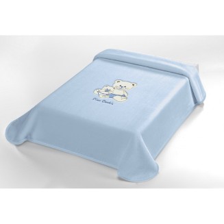 Κουβέρτα Κούνιας 110x140 Pierre Cardin 560 Blue
