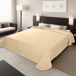 Κουβέρτα Μονή Ισπανίας 160x220 Belpla Ster Plain Off White(15)