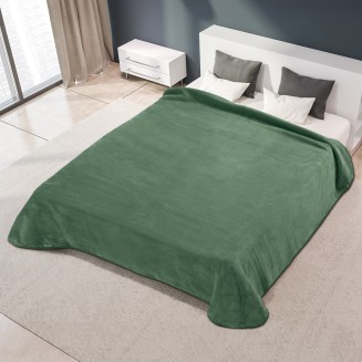 Κουβέρτα Ισπανίας Μονή 160x220 Belpla Ster Plain Verde(20)