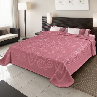 Κουβέρτα Ισπανίας Υπέρδιπλη 220x240 Belpla Ster 516 Opal Rose(64)