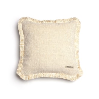 Διακοσμητική Μαξιλαροθήκη 45x45 Aslanis Home Fοur Seasons Άμμου (1) Τrimming Σενίλ