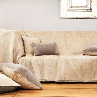 Ριχτάρι Τριθέσιο 180x300 Aslanis Home Ossa Μπέζ (02)