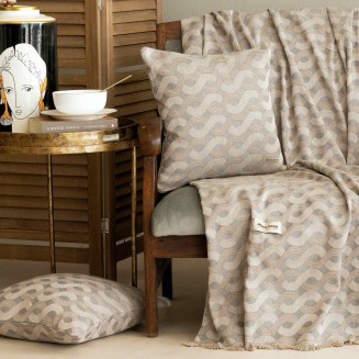 Ριχτάρι Τριθέσιο 180x300 Aslanis Home Ρinovo Μπέζ-Γκρί (9) Penie