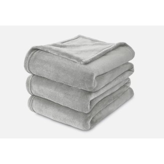 Astron Italy Κουβέρτα Καναπέ / Διακοσμητικό Ριχτάρι (130x160) Light Grey