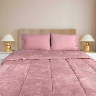 Κουβερτοπάπλωμα Υπέρδιπλο 220x240 Astron Italy Dusty Rose
