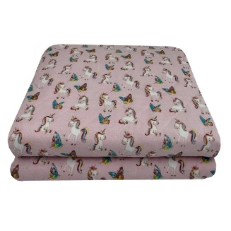 Κουβερλί Παιδικό Μονό 160x240 Astron Italy Fairy Unicorn