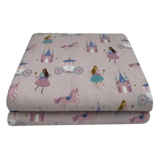 Κουβερλί Παιδικό Μονό 160x240 Astron Italy Princess