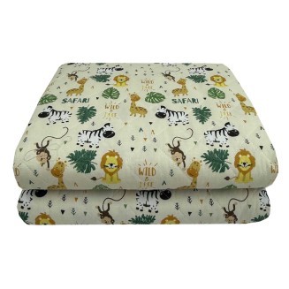 Κουβερλί Παιδικό Μονό 160x240 Astron Italy Safari & Zoo