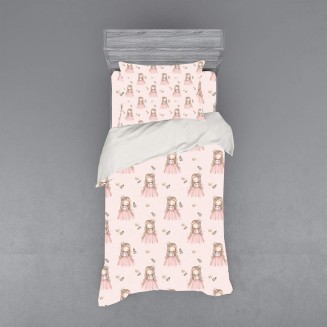 Σεντόνια Σετ Παιδικά Μονά Με Λάστιχο 105x200+30 Astron Italy Princess