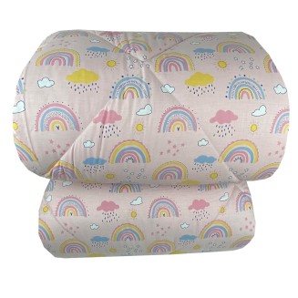 Πάπλωμα Μονό 160x240 Παιδικό Astron Italy Rainbow Clouds