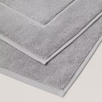Πατάκι Μπάνιου Ξενοδοχείου 100% cotton Light Grey Astron Italy
