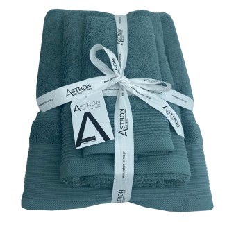 Πετσέτες Σετ 3 Τεμαχίων Astron Italy Green