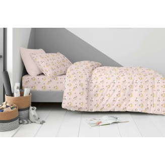 Κουβερλί Σετ Μονό 160×250 Astron Italy Παιδικό Με Σεντόνι Και 1 Μαξιλαροθήκη Unicorn Balloon