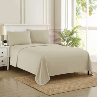 Σεντόνι Μεμονωμένο King Size Με Λάστιχο 180x200+35 Espree Solid Mocca Σεντόνι Μεμονωμένο King Size Με Λάστιχο 180x200+35 Espree Solid Mocca
