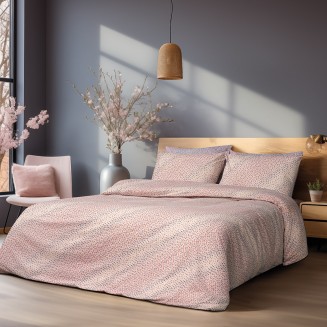 Παπλωματοθήκη Σετ Υπέρδιπλη 220x240 Lino Acrobaleno Coral