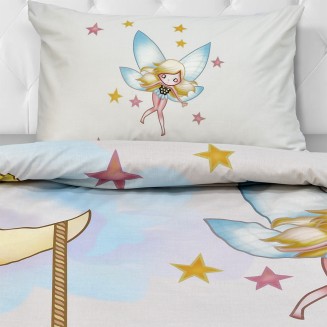 Πάπλωμα Κούνιας Bebe 120x170 Lino Moon Swing