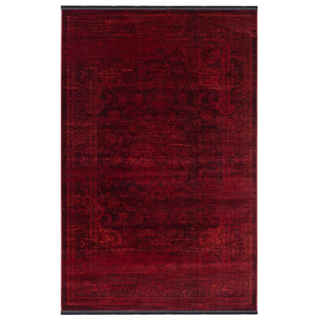 Χαλί ezzo Nomade 6632BHH RED Ροτόντα 2.00x2.00