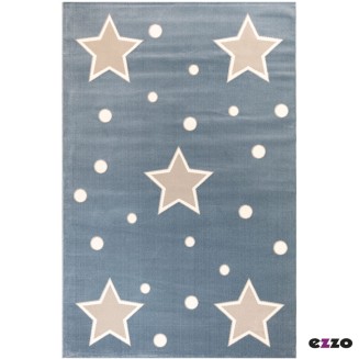 Χαλί Νεανικό 133x190 Ezzo Vagio Stars A161ACD Blue