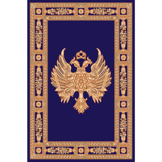 Χαλί 100x130 Isexan Atlantis Orthodoxia Ανοιχτά Φτερά Μπλέ