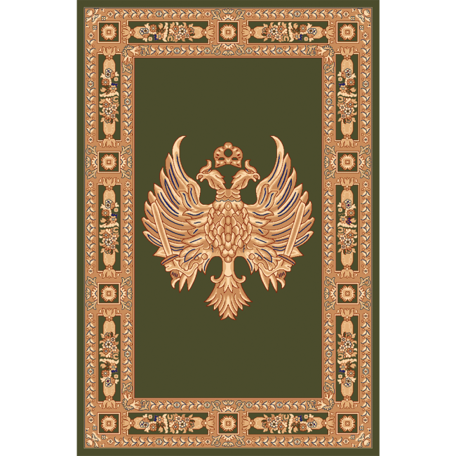 Χαλί 160x230 Isexan Atlantis Orthodoxia Ανοιχτά Φτερά Πράσινο