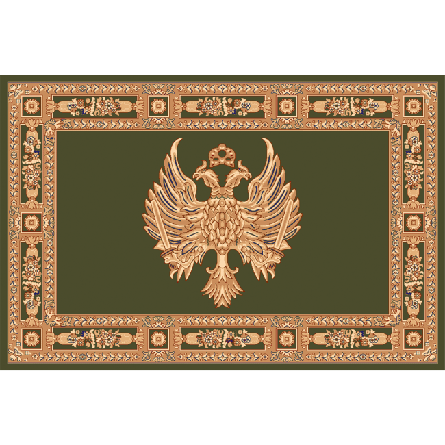 Χαλί 230x160 Isexan Atlantis Orthodoxia Ανοιχτά Φτερά Πράσινο