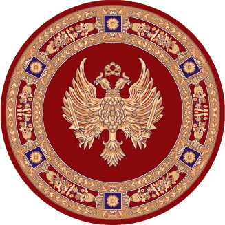 Ροτόντα 100x100 Isexan Atlantis Orthodoxia Ανοιχτά Φτερά Κόκκινο
