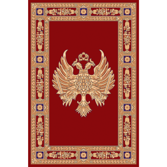 Χαλί 100x130 Isexan Atlantis Orthodoxia Ανοιχτά Φτερά Κόκκινο