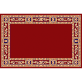 Χαλί 230x160 Isexan Atlantis Orthodoxia χωρίς αετό Κόκκινο