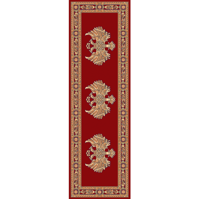 Χαλί 150x320 Isexan Atlantis Orthodoxia Ανοιχτά Φτερά Κόκκινο