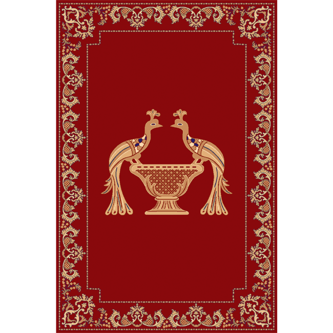 Χαλί 200x300 Isexan Atlantis Peacock Παγώνι