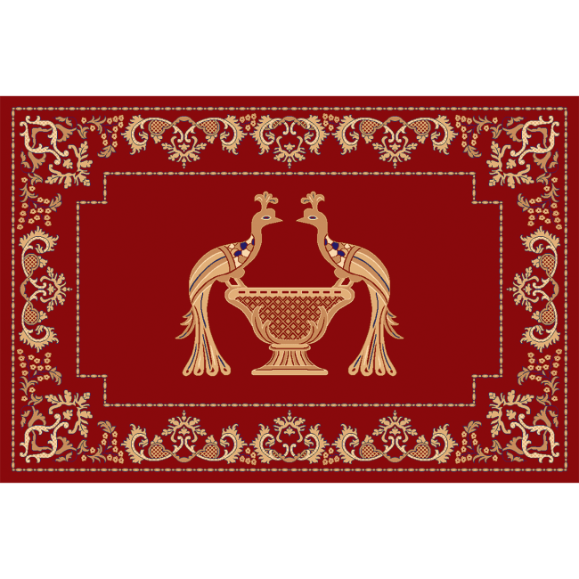 Χαλί 230x160 Isexan Atlantis Peacock Παγώνι