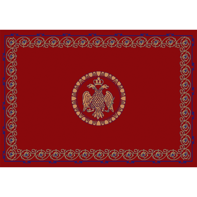 Χαλί 230x160 Isexan Atlantis Byzantium Με Κεντρικό Αετό