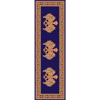 Χαλί 150x320 Atlantis Orthodoxia Ανοιχτά Φτερά Μπλέ