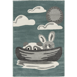 Χαλί Παιδικό 160x230 Isexan Atlantis Carousel 1274 Μέντα