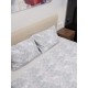 Σεντόνι Σετ Υπέρδιπλο 235x270 Sunshine Cotton Feelings 2032 Grey