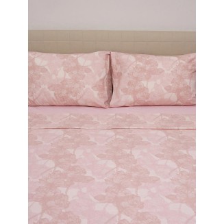 Σεντόνι Σετ Μονό 165x270 Sunshine Cotton Feelings 2032 Pink