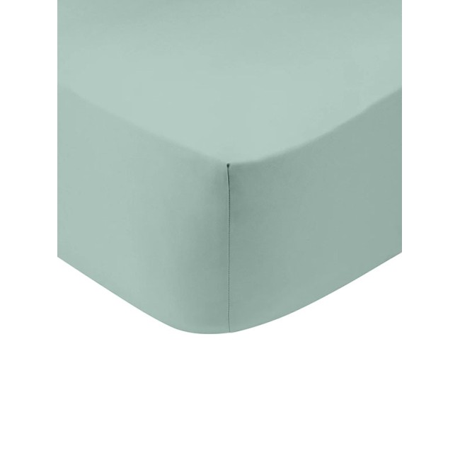 Σεντόνι Μεμονωμένο Υπέρδιπλο Με Λάστιχο 180x200+30 Sunshine Cotton Feelings 105 Aqua