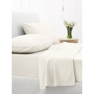 Παπλωματοθήκη Μονή 170x250 Sunshine  Cotton Feelings 100 White