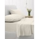 Σεντόνι Μεμονωμένο Μονό Με Λάστιχο 100x200+30 Sunshine Cotton Feelings 108 Ecru