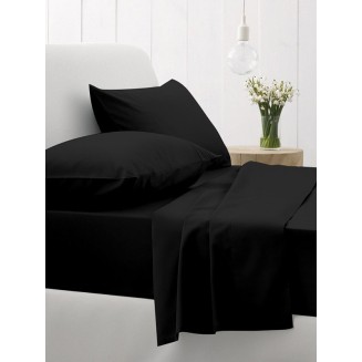 Παπλωματοθήκη Μονή 170x250 Sunshine  Cotton Feelings 111 Black