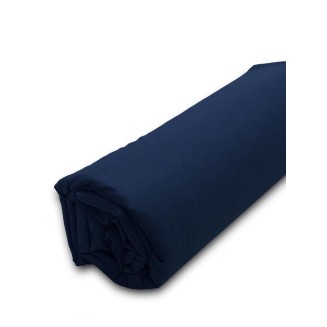 Σεντόνι Μεμονωμένο Διπλό Με Λάστιχο 160x200+40 Sunshine Menta 26 Navy